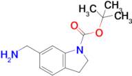 6-Aminomethyl-2,3-dihydro-indole-1-carboxylic acid tert-butyl ester