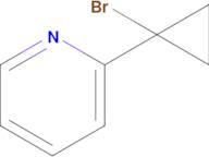 2-(1-Bromo-cyclopropyl)-pyridine