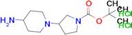 3-(4-Amino-piperidin-1-yl)-pyrrolidine-1-carboxylic acid tert-butyl ester dihydrochloride