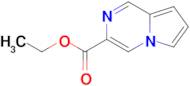 Pyrrolo[1,2-a]pyrazine-3-carboxylic acid ethyl ester