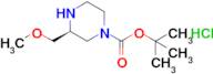 (S)-3-Methoxymethyl-piperazine-1-carboxylic acid tert-butyl ester hydrochloride