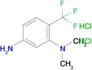 N1,N1-Dimethyl-6-(trifluoromethyl)benzene-1,3-diamine dihydrochloride