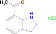 1-(2,3-Dihydro-1H-indol-7-yl)-ethanone hydrochloride