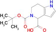 5-Boc-4,5,6,7-tetrahydro-1H-pyrrolo[3,2-c]pyridine-4-carboxylic acid