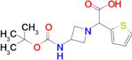 (3-Boc-amino-azetidin-1-yl)-thiophen-2-yl-acetic acid