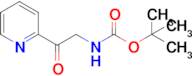 tert-butyl N-[2-oxo-2-(pyridin-2-yl)ethyl]carbamate