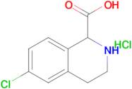 6-Chloro-1,2,3,4-tetrahydro-isoquinoline-1-carboxylic acid hydrochloride