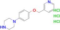 1-[4-(Pyridin-3-ylmethoxy)-phenyl]-piperazine trihydrochloride