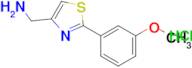 4-Thiazolemethanamine, 2-(3-methoxyphenyl)-, hydrochloride