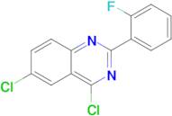 4,6-Dichloro-2-(2-fluoro-phenyl)-quinazoline