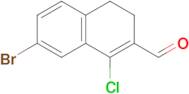 7-Bromo-1-chloro-3,4-dihydro-naphthalene-2-carbaldehyde