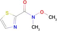 N-Methoxy-N-methyl-thiazole-2-carboxamide