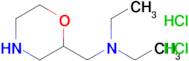 Diethyl-morpholin-2-ylmethyl-amine dihydrochloride