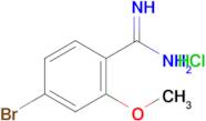 4-Bromo-2-methoxy-benzamidine hydrochloride