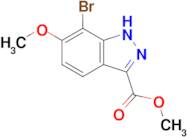 7-Bromo-6-methoxy-1H-indazole-3-carboxylic acid methyl ester