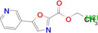 5-Pyridin-3-yl-oxazole-2-carboxylic acid ethyl ester hydrochloride