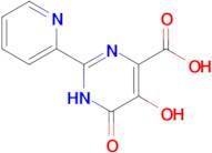 5-hydroxy-6-oxo-2-(pyridin-2-yl)-1,6-dihydropyrimidine-4-carboxylic acid