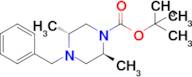 (2S,5R)-4-Benzyl-2,5-dimethyl-piperazine-1-carboxylic acid tert-butyl ester