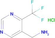 5-Pyrimidinemethanamine, 4-(trifluoromethyl)-, hydrochloride