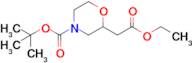 4-N-Boc-2-ethoxycarbonylmethyl-morpholine