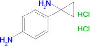 4-(1-Amino-cyclopropyl)-phenylamine dihydrochloride