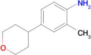 2-Methyl-4-(tetrahydro-pyran-4-yl)-phenylamine