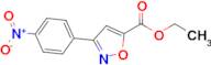 3-(4-Nitro-phenyl)-isoxazole-5-carboxylic acid ethyl ester