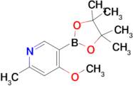 (4-Methoxy-6-methylpyridin-3-yl)boronic acid pinacol ester