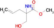 2-Amino-2-hydroxymethyl-pent-4-enoic acid methyl ester