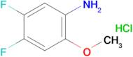 4,5-Difluoro-2-methoxy-phenylamine hydrochloride