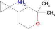 1-(2,2-Dimethyl-tetrahydro-pyran-4-yl)-cyclopropylamine