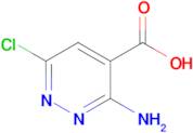 3-Amino-6-chloro-pyridazine-4-carboxylic acid