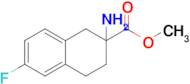 2-Amino-6-fluoro-1,2,3,4-tetrahydro-naphthalene-2-carboxylic acid methyl ester