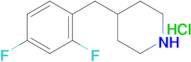 4-(2,4-Difluoro-benzyl)-piperidine hydrochloride