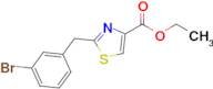 2-(3-Bromo-benzyl)-thiazole-4-carboxylic acid ethyl ester