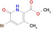 5-Bromo-3-methyl-6-oxo-1,6-dihydro-pyridine-2-carboxylic acid methyl ester