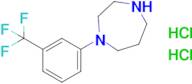 1-(3-Trifluoromethyl-phenyl)-[1,4]diazepane dihydrochloride