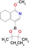 1-Methoxy-5,6,7,8-tetrahydro-isoquinoline-4-boronic acid pinacol ester