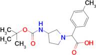 (3-Boc-amino-pyrrolidin-1-yl)-p-tolyl-acetic acid