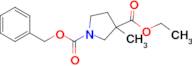 3-Methyl-pyrrolidine-1,3-dicarboxylic acid 1-benzyl ester 3-ethyl ester