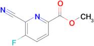 6-Cyano-5-fluoro-pyridine-2-carboxylic acid methyl ester