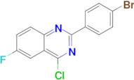 2-(4-Bromo-phenyl)-4-chloro-6-fluoro-quinazoline