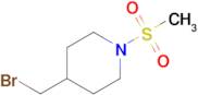 4-Bromomethyl-1-methanesulfonyl-piperidine