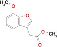 (7-Methoxy-benzofuran-3-yl)-acetic acid methyl ester