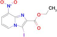 3-Iodo-8-nitro-imidazo[1,2-a]pyridine-2-carboxylic acid ethyl ester