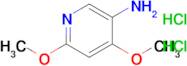 4,6-Dimethoxy-pyridin-3-ylamine dihydrochloride