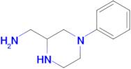 4-Phenyl-2-piperazinemethanamine