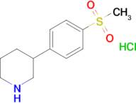 3-(4-Methanesulfonyl-phenyl)-piperidine hydrochloride