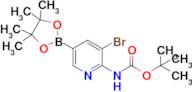 2-Boc-amino-3-bromo-pyridine-5-boronic acid pinacol ester