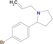 1-Allyl-2-(4-bromo-phenyl)-pyrrolidine